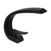 Modern 1-Handle Bathroom Sink Faucet with Pop Up Drain, Matte Black