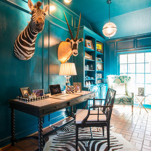 Eclectic Home Office