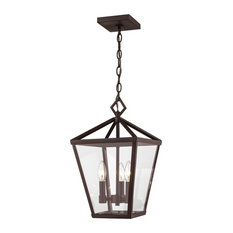 Millennium Lighting Outdoor, Powder Coat Bronze, Clear
