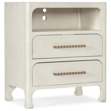 Hooker Furniture 6350-90216 Serenity 28"W Wood Nightstand - Cream