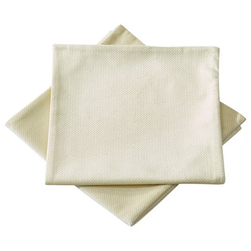 Milliken Plush Pillow Shell 2 Piece Set, Angora, 14" X 26"