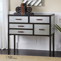 Larimore Mirrored Console Chest - Products
