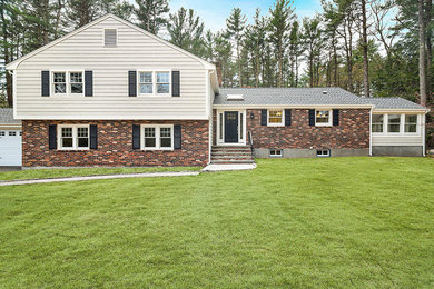 Example of a trendy exterior home design in Boston