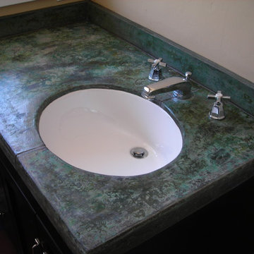 Bath, shower and vanity
