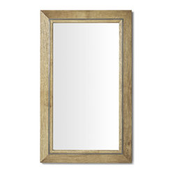 Robern Craft Series Wood Mirror With Metal Inlay - Bathroom Mirrors