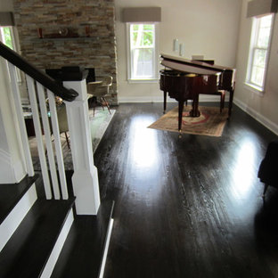 Ebony Stained Floor Houzz