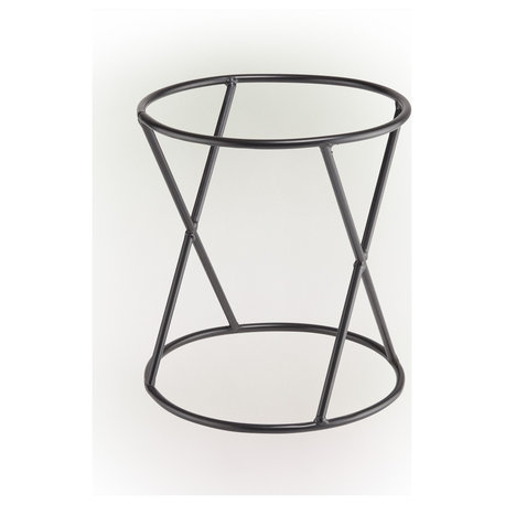11" Tall Indoor/Outdoor Metal Gazing Globe Display Stand
