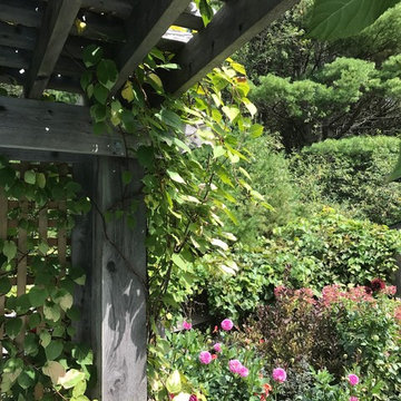 Installed in your flower or vegetable garden