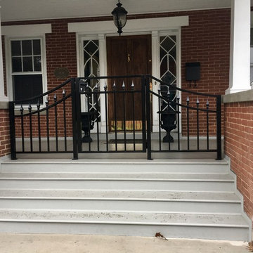 Wrought Iron, Maintenance Free Aluminum Gate