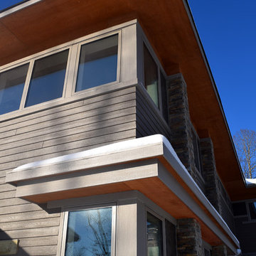 Southeast corner detail