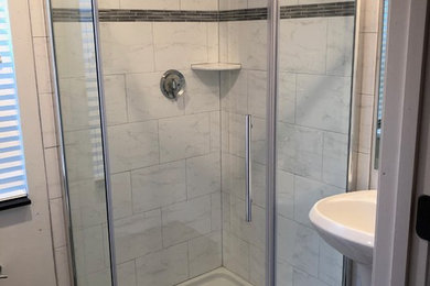 Bathroom - modern bathroom idea in Baltimore