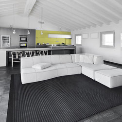 The Rug With Subtle Stripes - Avantsc&egrave;ne Project - Area Rugs