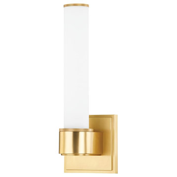 Mill Valley 1-Light Wall Sconce Aged Brass