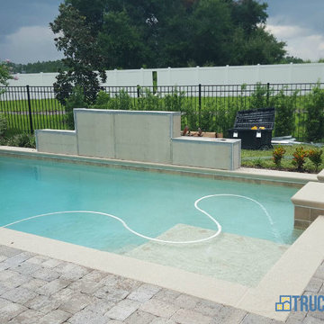 Outdoor Living Space with Pool