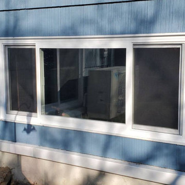 Basement Window Upgrade Before & After Transformation
