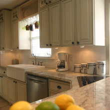 cabinets and countertops