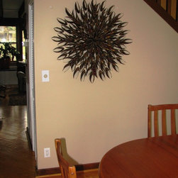 Dramatic Custom Bijan 1960's Wall Sculpture - Sculptures