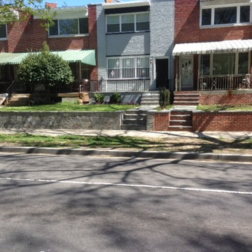 Stone and Brick Retaining Walls in Washington DC, Columbia Heights