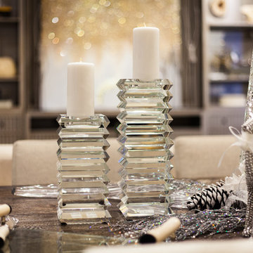 "Enchanted Forest" Holiday Tablescape by Robb & Stucky
