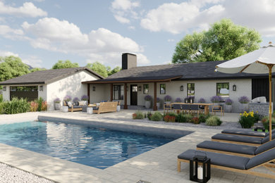 Pool - cottage pool idea in Denver