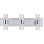 Elegant Lighting - Elegant Lighting 5200W24C Vega - 24" 21W 6 LED Wall Sconce - Immerse yourself in the beautiful Vega 3-light walVega 24" 21W 6 LED W Chrome Clear Glass *UL Approved: YES Energy Star Qualified: n/a ADA Certified: n/a  *Number of Lights: Lamp: 6-*Wattage:3.5w LED bulb(s) *Bulb Included:Yes *Bulb Type:LED *Finish Type:Chrome