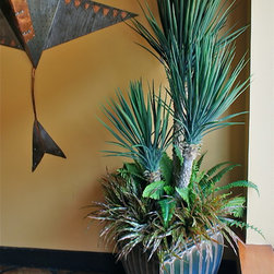 Blue Cactus,Ottawa. ON - Artificial Flowers Plants And Trees