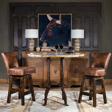 Chisum Kodiac Armless Barstool
