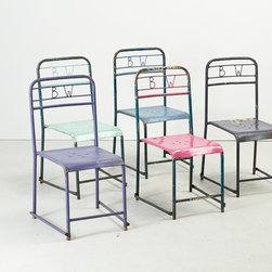 Antique Seating - Skola BW Chair - Living Room Chairs