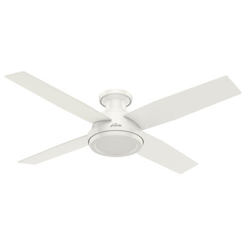 Dempsey 52 in. Indoor Ceiling Fan, Fresh White