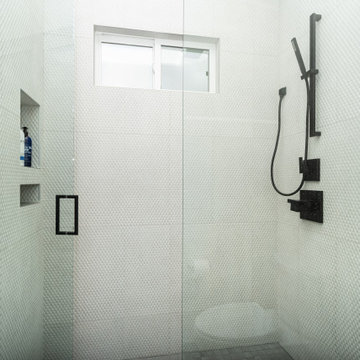 Modern Boho Bathroom(s)
