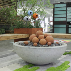 2014 Dwell on Design, Potted Firepit - Fire Pits