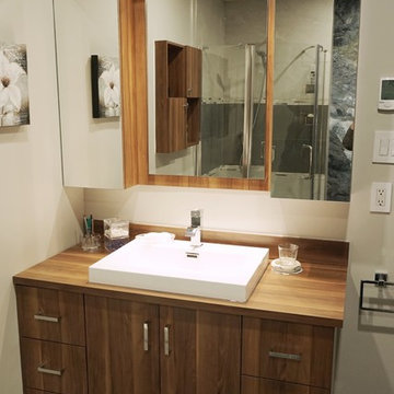 Bathroom makeover in Brossard, Quebec