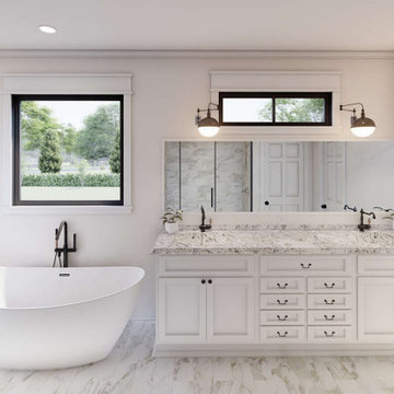 Modern Farmhouse Plan 6849-00078 (Exclusive)