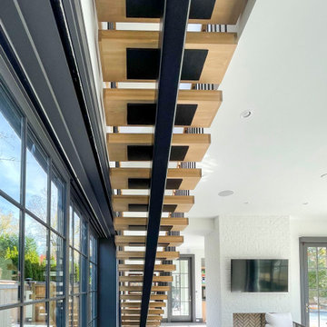Project #96 | Dramatic Cantilevered U-Shaped Staircase