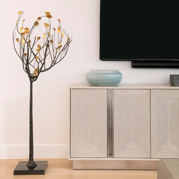 Legacy West High-Rise Condominium Transitional Furnishing