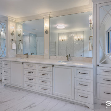 Ensuite and Shared Bathroom Renovation in Kleinburg