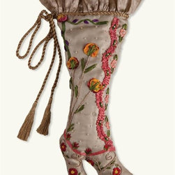 Heidi's Heels Silk Stocking - Christmas Stockings And Holders