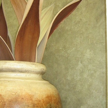 Algunos Proyectos art&music Nicho verde olivo Ornamento