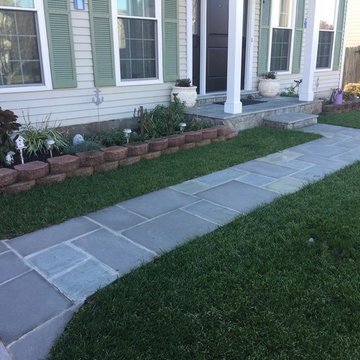 Flagstone Entrance Walkway