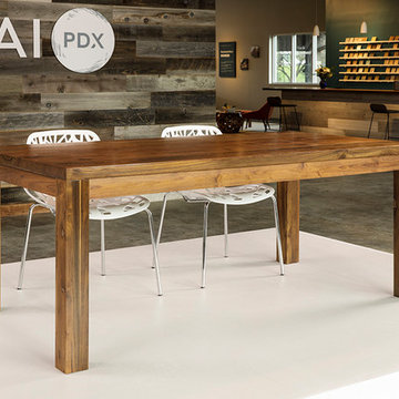Reclaimed wood furniture from TerraMai PDX