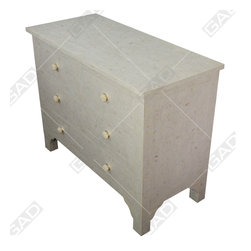 BONE INLAY 4 DRAWER SIDEBOARD - Furniture