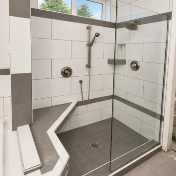 Bathroom Water-Damage Renovation in Renton | Bezruchuk Inc