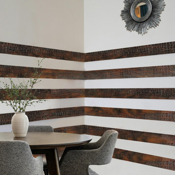 Crocodile Textured Wall Treatment by WOSNY