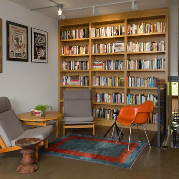 'Brutalist' Inspired Mountain Condo