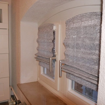 Raffrollos für Fenster mit Sonderform