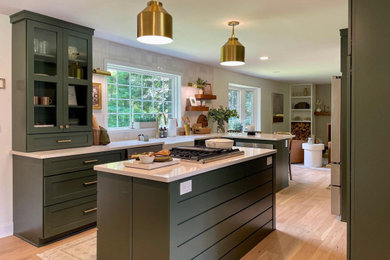 Example of a kitchen design in New York