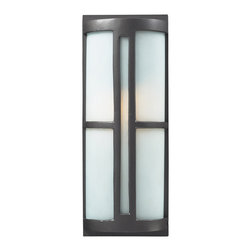 Elk Lighting - Elk Lighting 42395/1 Outdoor Sconce Lighting Trevot - Ceiling Lighting