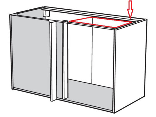 Intégrer une plaque de cuisson dans un meuble d'angle
