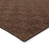 Tattersall Peel and Stick Carpet Tile, Pack of 15, Cafe Brown, 24"x24"