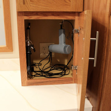 Barrier Free Walk-in Shower with Free Standing Tub ~ Medina, OH